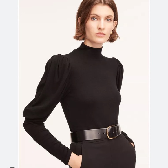 Rebecca Taylor Tops - Rebecca Taylor Drape-Sleeve Mock Neck Top